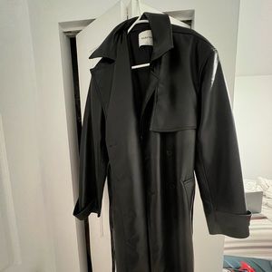 Aritzia tabloid trench coat